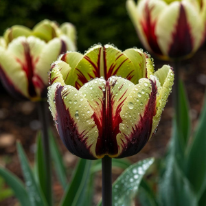 Тюльпан Литл Джем купить по цене от 590р. в интернет-магазине «Посадика» с доставкой почтой в в Кисловодске и по всей России – [изображение №1].