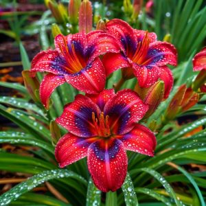 Лилейник Солар Вин купить по цене от 329р. в интернет-магазине «Посадика» с доставкой почтой в в Кисловодске и по всей России – [изображение №1].